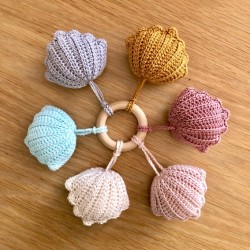 Tutoriel Hochet Coquillage Raphael Au Crochet